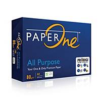PaperOne A4 All Purpose Paper 80gsm - Box of 5 Reams (5 X 500 Sheets)