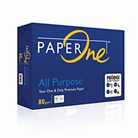 Univerzálny papier PaperOne All purpose, A4, 80 g/m², biely, 5 x 500 listov