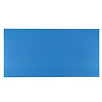 CORRUGATED PLASTIC BOARD 3 MM 65X122CM BLUE