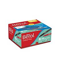 Berol Felt Tip Colouring Markers Fine Asst - Box Of 288