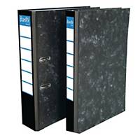 Bantex Basic Paper Board Lever FC Arch File Black 7cm