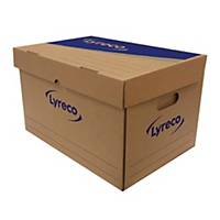 LYRECO Paper Storage Box 46X32X28cm - Pack of 2
