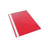 ESSELTE FLAT FILE PP A4 RED