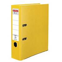 HERLITZ L/ARCH FILE PP A4 80MM YLLW