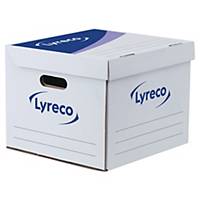Conteneur à archives Lyreco Easy Cube - manuel - dos 35 cm