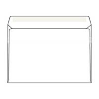 Jednoduché obálky C5 (162 x 229 mm), bílé, 50 kusů/balení