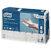 Tork Xpress H2 White Mini 2 Ply Soft Multifold Hand Towel - Pack of 21 X 110