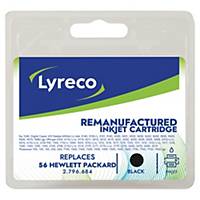 Lyreco compatible HP C6656AE inkjet cartridge nr.56 black [520 pages]