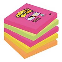 Karteczki samoprzylepne Post-it® Super Sticky, Kapsztad, 76x76mm, 5x90 sztuk