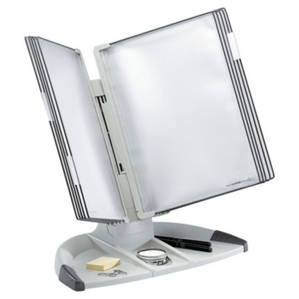Tarifold Grey A4 10 Pocket Desk Stand