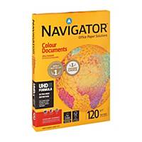 Navigator Colour Documents white A4 paper, 120 gsm, 169 CIE, per 2000 sheets
