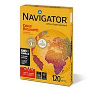 Kopierpapier Navigator Colour Documents A4, 120 g/m2, weiss, Pack à 250 Blatt