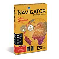 Navigator Color Documents kopiopaperi A4 120g, 1kpl=250 arkkia
