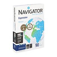 Papier A4 blanc Navigator Expression premium, 90 g, les 500 feuilles