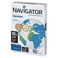 Papel Navigator Expression - A4 - 90 g/m2 - Caja de 5 paquetes 500 hojas
