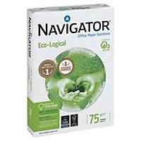 Kopierpapier Navigator Eco-logical A4, 75 g/m2, weiss, Pack à 500 Blatt