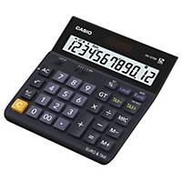 Calculatrice de bureau Casio DH-12TER, affichage de 12 chiffres, noir