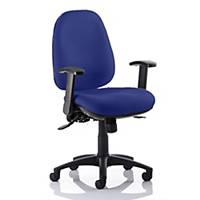 RE1 Deluxe High Back Operators Chair With Synchron - Blue