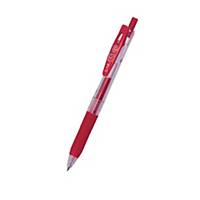Zebra Sarasa Retractable Gel Pen 0.5mm Red