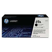 HP Q5949A LaserJet Toner Cartridge (49A)- Black