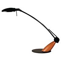 Lampe Aluminor Swingo - LED - bras articulé - noir/bois