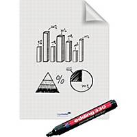 Legamaster Magic Chart – Gridded – 60x80cm – 25 sheets