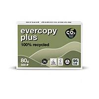 Evercopy Kopierpapier Recycling Plus 50038, A3, 80g, 95er-Weiße, 500 Blatt