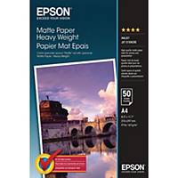 Carta fotografica satinata Epson Matte Paper A4 167 g/mq - 50 fogli