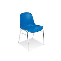 BETA CONFERENCE CHAIR CHROME BLUE