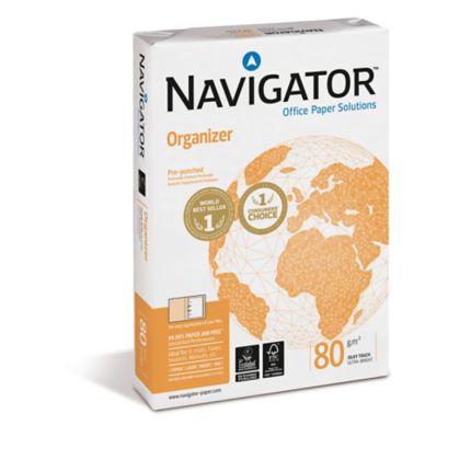 Navigator Universal - Papier blanc - A4 (210 x 297 mm) - 80 g/m² - 2500  feuilles (carton de