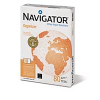 Multifunktionspapir Navigator Organizer, med hul, A4, 80 g, 5 x 500 ark
