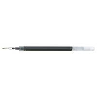 Recharge pour stylo roller Lyreco Gel avec capuchon, moyen, noir, la recharge
