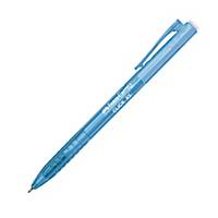 Faber 1425 Click Retractable Blue Pen 0.5mm - Pack of 60