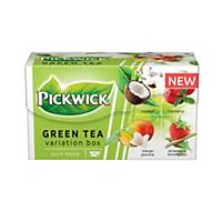 Čaj Pickwick Zelené variácie, balenie 20 porcií à 2 g