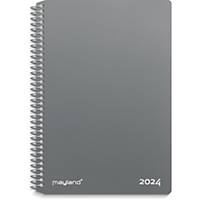 Kalender Mayland 2020 00, uge, 2024, 11,7 x 17,1 cm, pp, grå