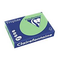Clairefontaine Trophee 1775C green A4 paper, 80 gsm, per ream of 500 sheets