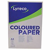 Lyreco Pastel Assorted Colours A4 Paper 80gsm - Ream of 5 Colours (500 Sheets)