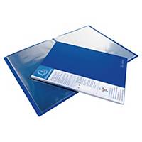Exacompta Opaque PP Display Book, 24X32cm, 30 Pockets - Blue