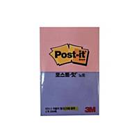 3M 포스트잇 51×38 러블리 핑크/크림 블루 2개입 #653-2