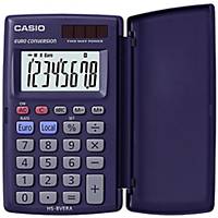 Calculadora de bolso Casio HS-8VERA - 8 dígitos - aba de proteção