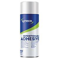 Lyreco repositionable glue in spray 400 ml
