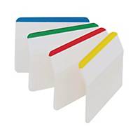 Post-it Index Strong tab 686A-1, 51x38 mm, angled, pack of 24 pcs