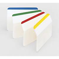 3M Post-it® Tabs, 50mm, 4 Colours With 6 Tabs Each