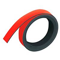 Franken Magnetband M802-01, Maße: 10mm x 1m, rot