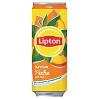 Lipton Ice Tea peach can 33 cl - pack of 24
