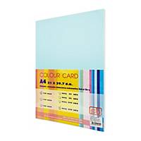 SB COLOURED CARDBOARD A4 120G - BLUE - PACK OF 250 SHEETS