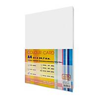 SB Coloured A4 Cardboard 180G White Pack of 200 Sheets