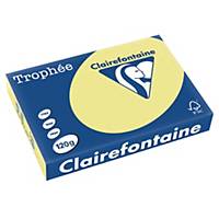 Copy paper Trophée 1207 A4, 120 g/m2, daffodil, pack of 250 sheets
