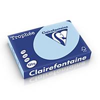 Clairefontaine Trophée 1213 gekleurd A4 papier, 120 g, blauw, per 250 vel