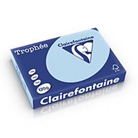 Clairefontaine Trophee 1213 väripaperi A4 120g taivaansininen, 1 kpl=250 arkkia